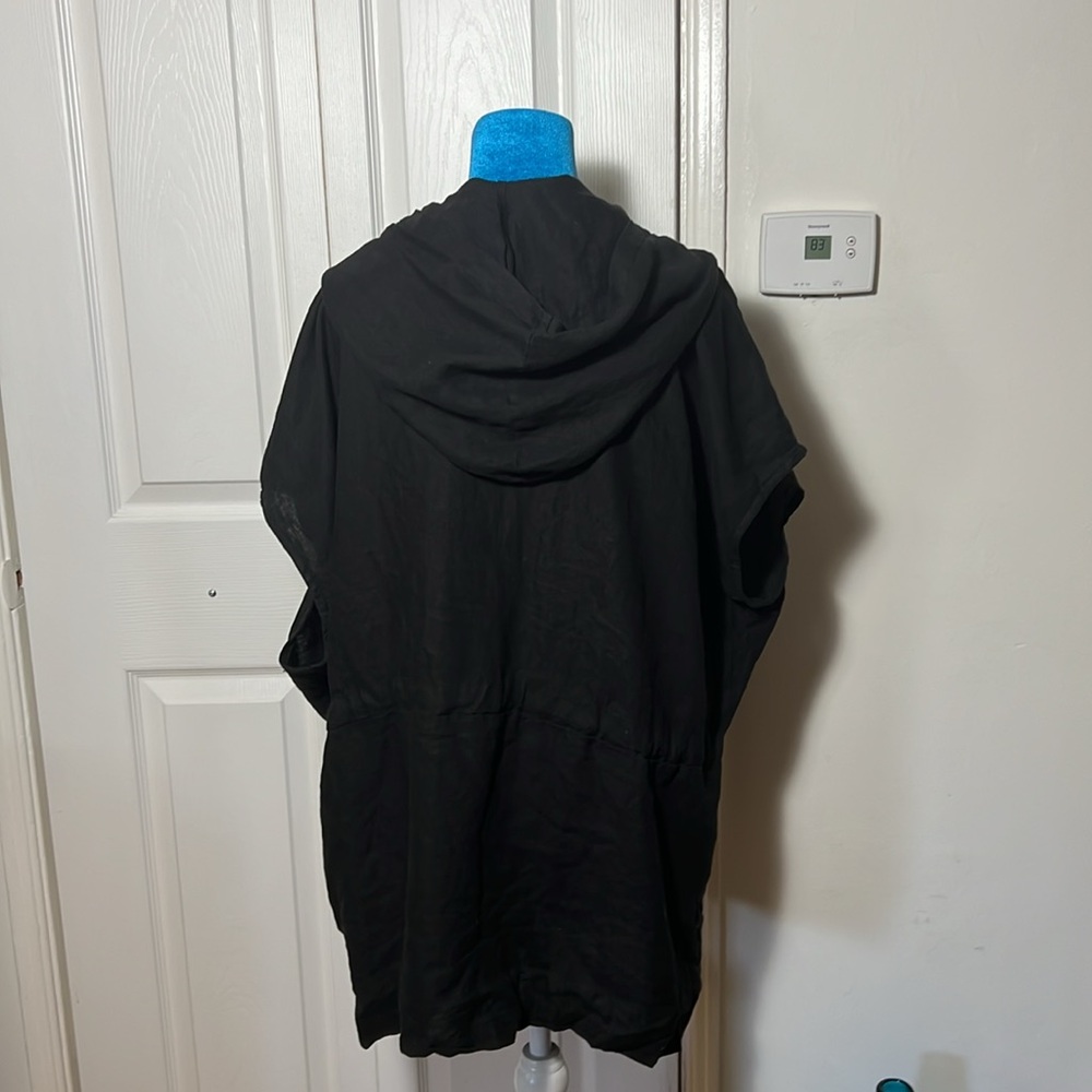 Bryn Walker Linen Hooded Cardigan Small - Picture 4 of 8